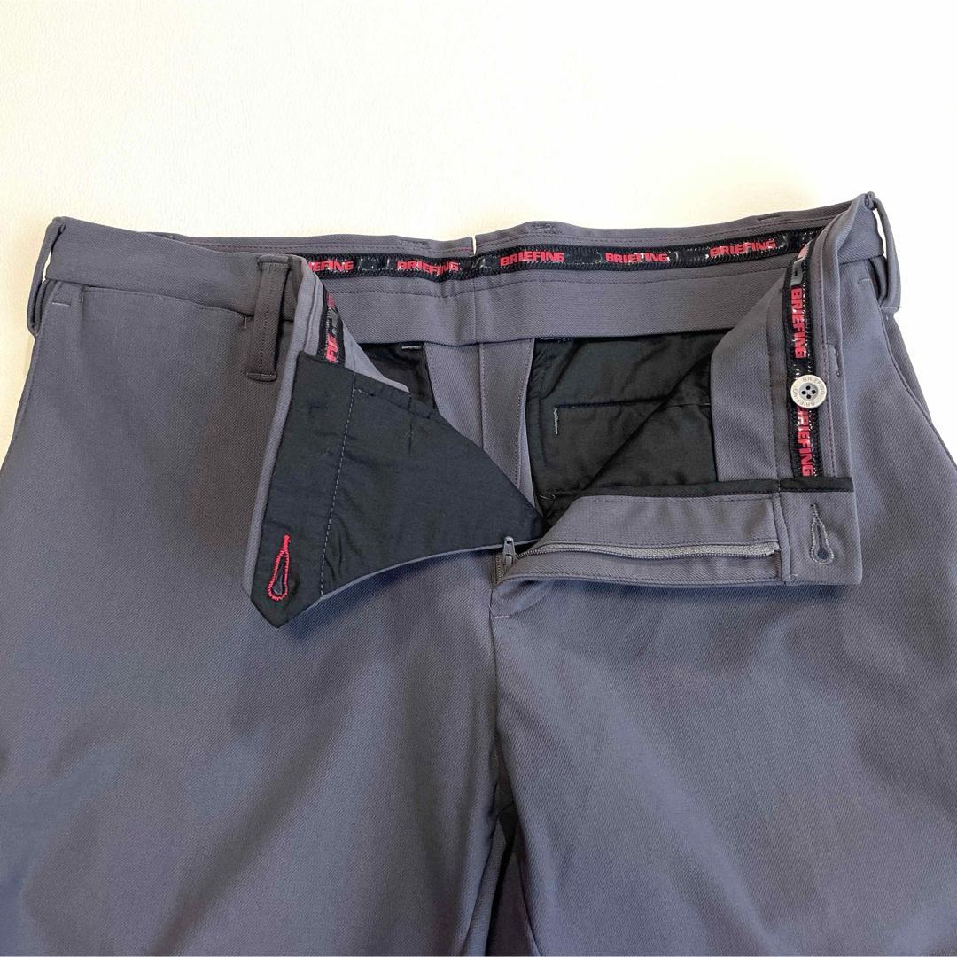 6599【美品】　ブリーフィング　ロングパンツ　ベーシックパンツ　グレー