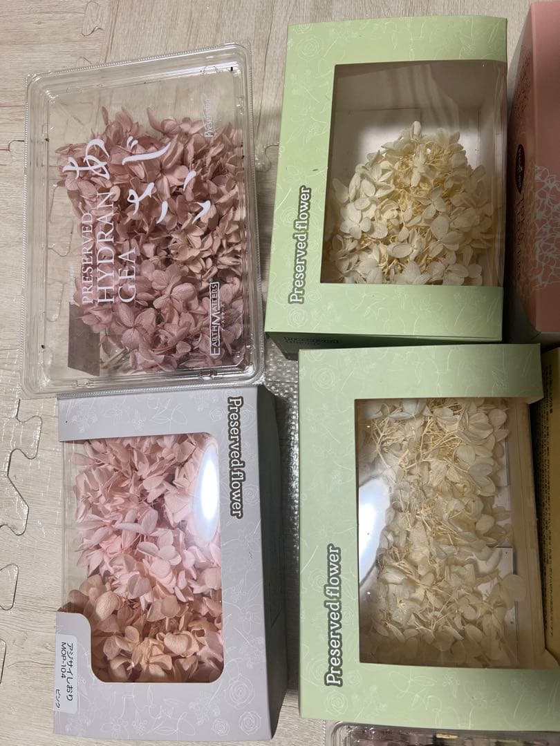 プリザーブドフラワー9個セット