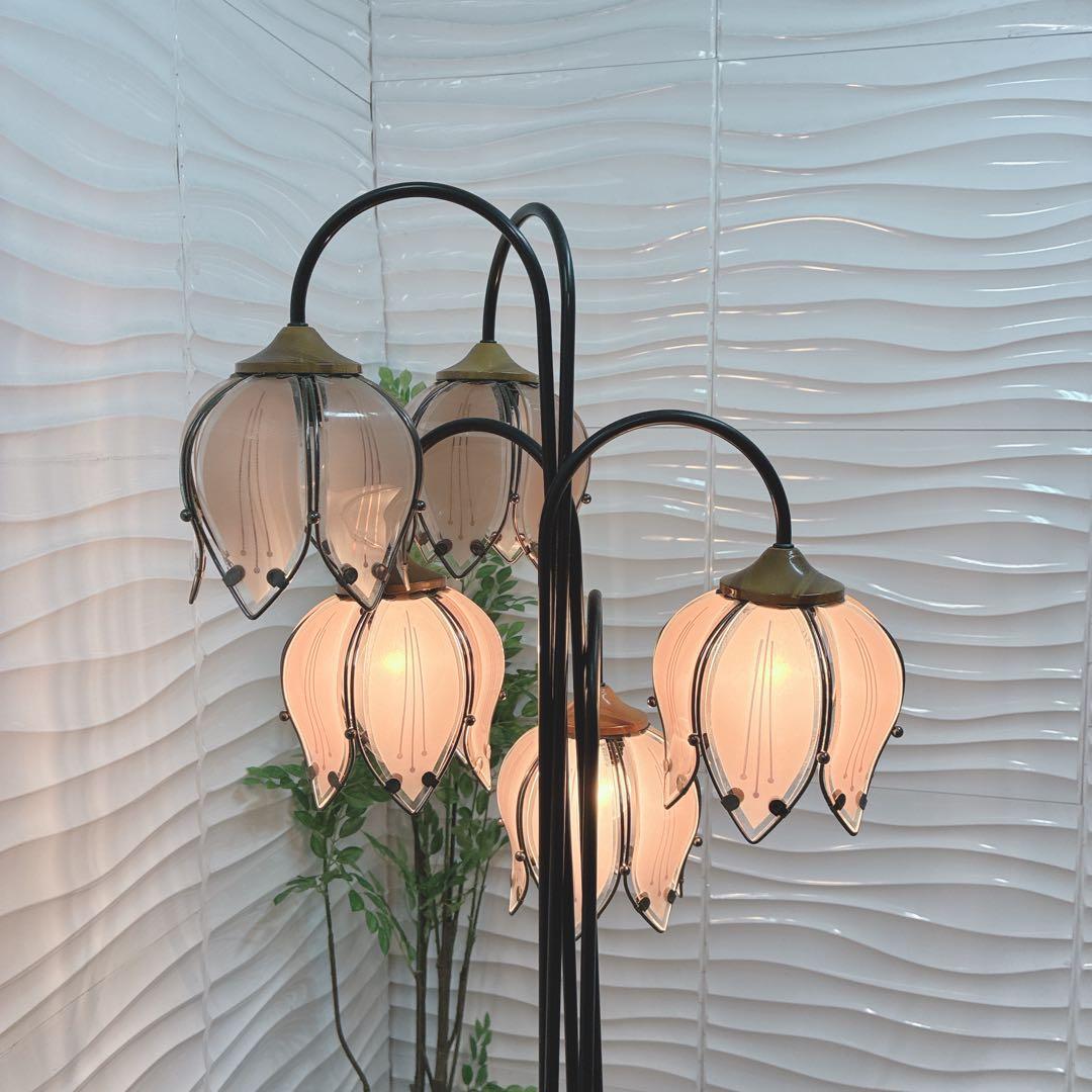 ◇大阪府全域 神戸市 配達料無料！◇不二貿易フロアスタンドライト◇アンティーク