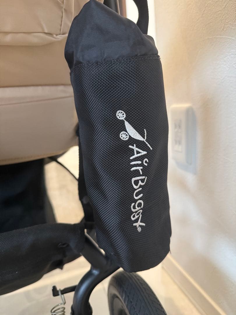 【付属品付き✨】エアバギー ココダブル キャメル 2人乗り ベビーカー　双子