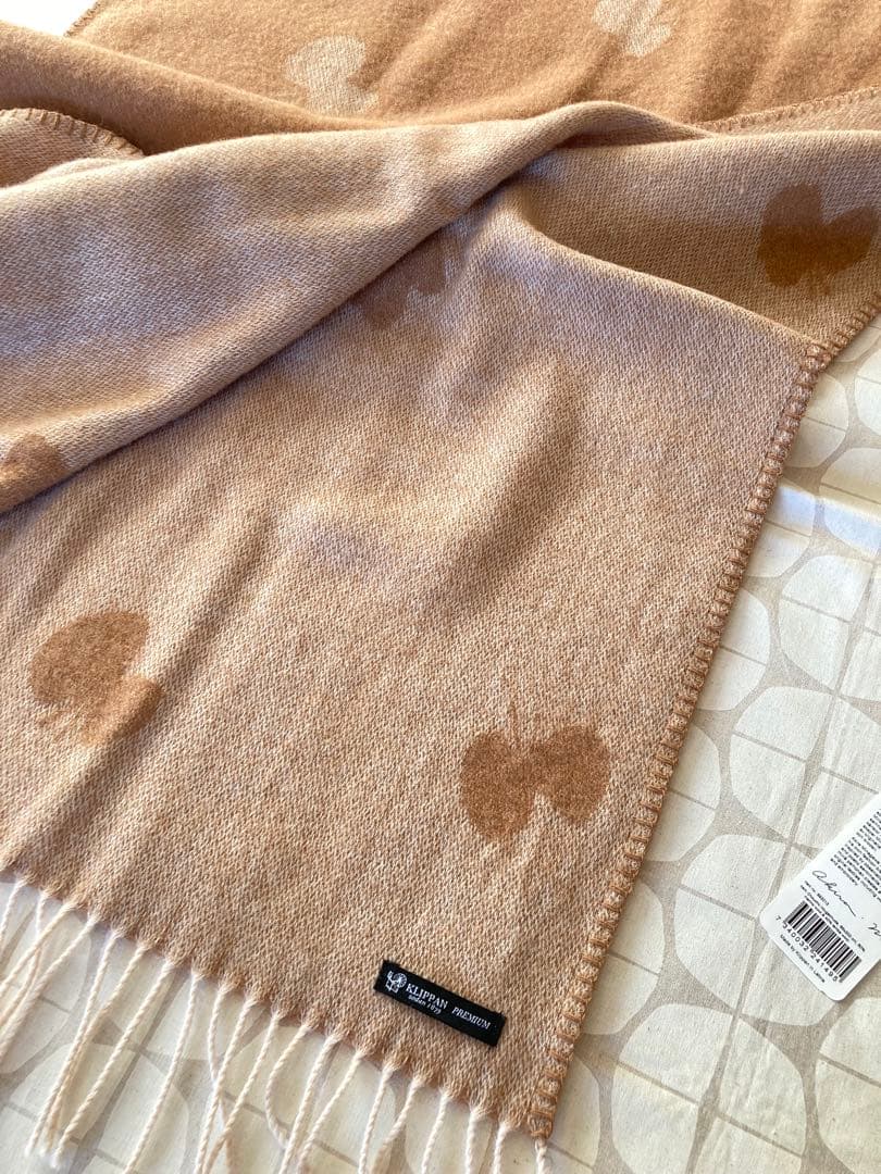 KLIPPAN ストール CHOUCHO テラコッタ mina perhonen