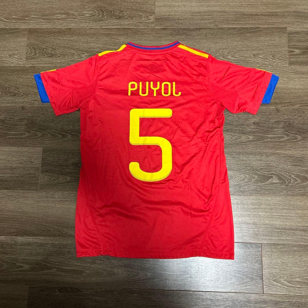 【未使用タグ付】プジョル　スペイン代表 ユニフォーム