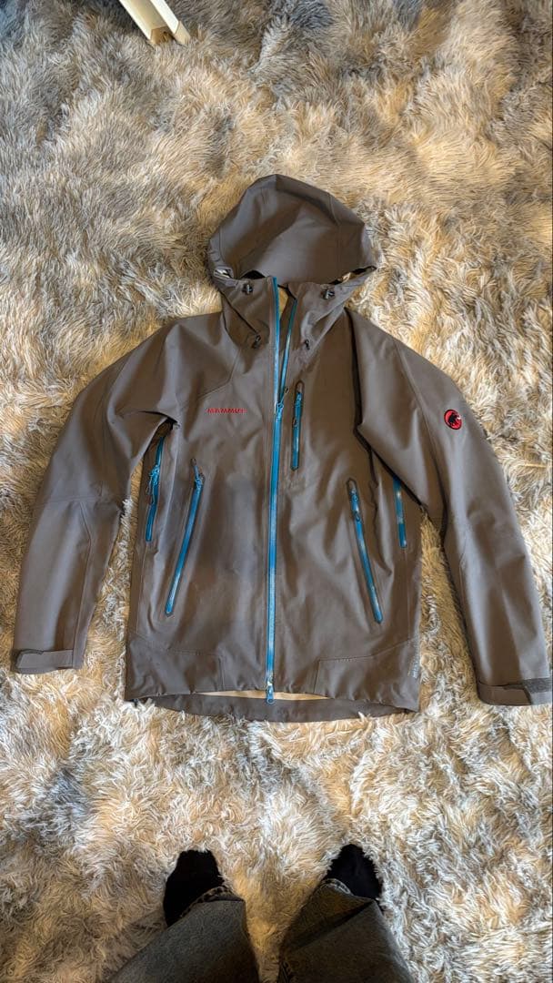 マムートMAMMUTマサオジャケット、マウンテンパーカー【メンズMサイズ】