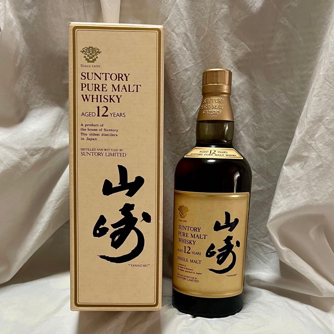 【29日まで限定価格】山崎12年 旧ラベル 750ml サントリー ウイスキー
