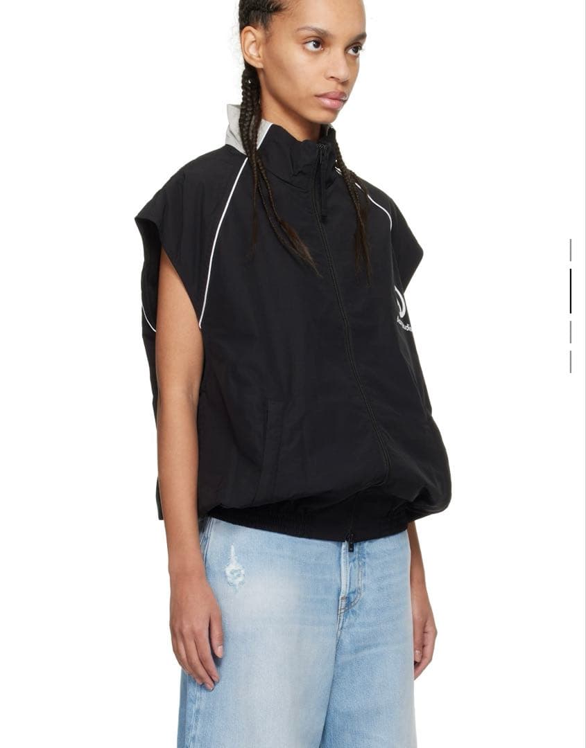 【ACNE STUDIOS】ブラック Gillet ベスト