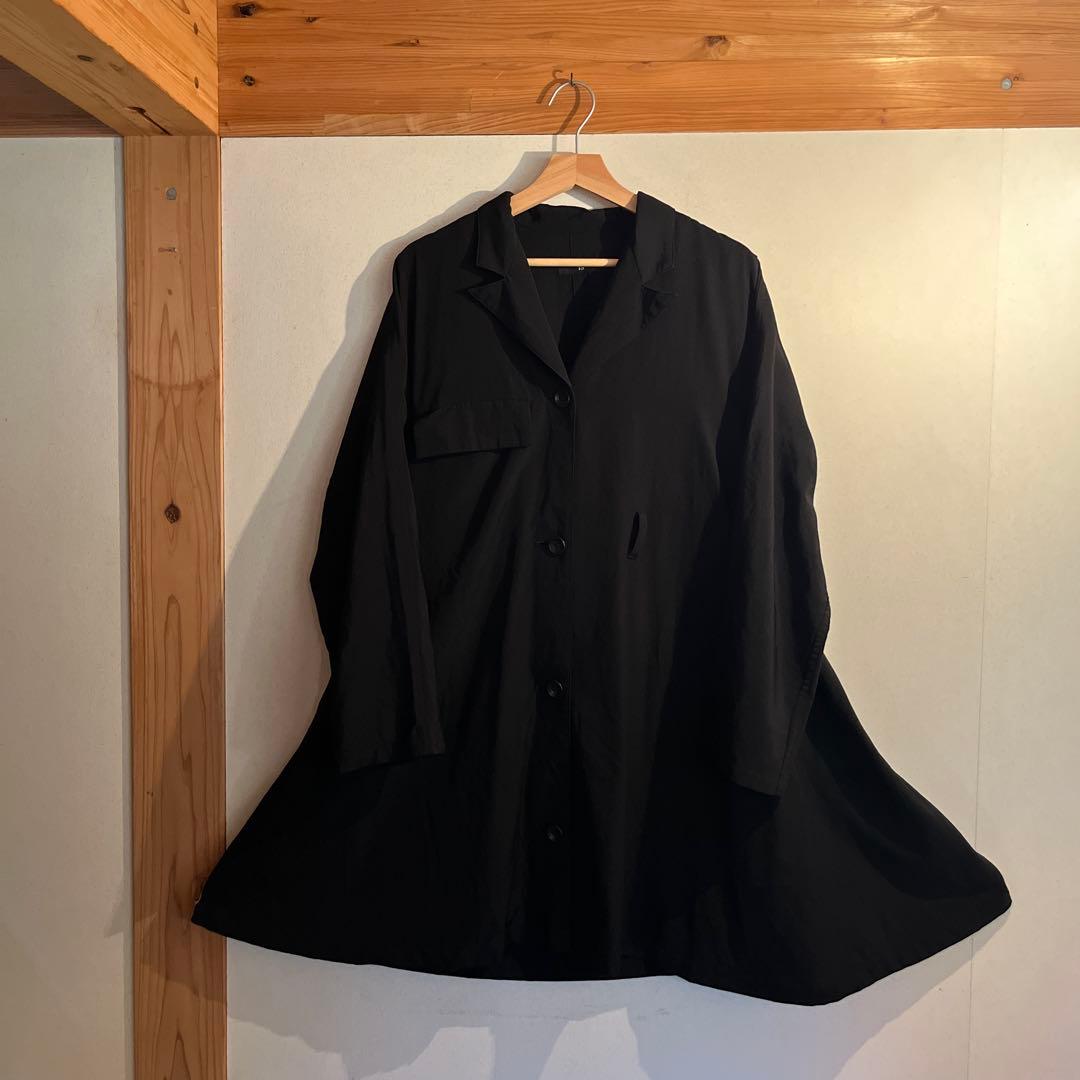 Y's 薄手 ウールギャバジンコート 希少