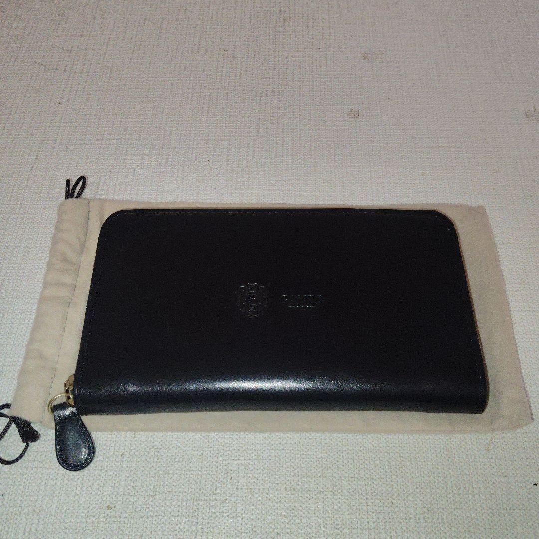 引越し整理中　GANZO ガンゾ　GUD2　ラウンドファスナー長財布 黒