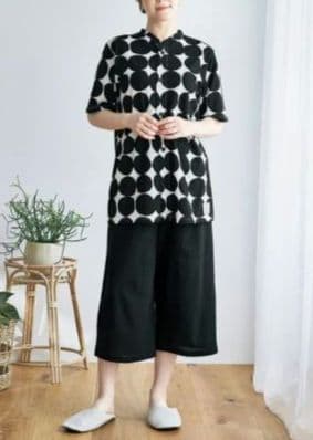 新品タグ付き ワコール SOU・SOU パジャマ ルームウェア M ブラック