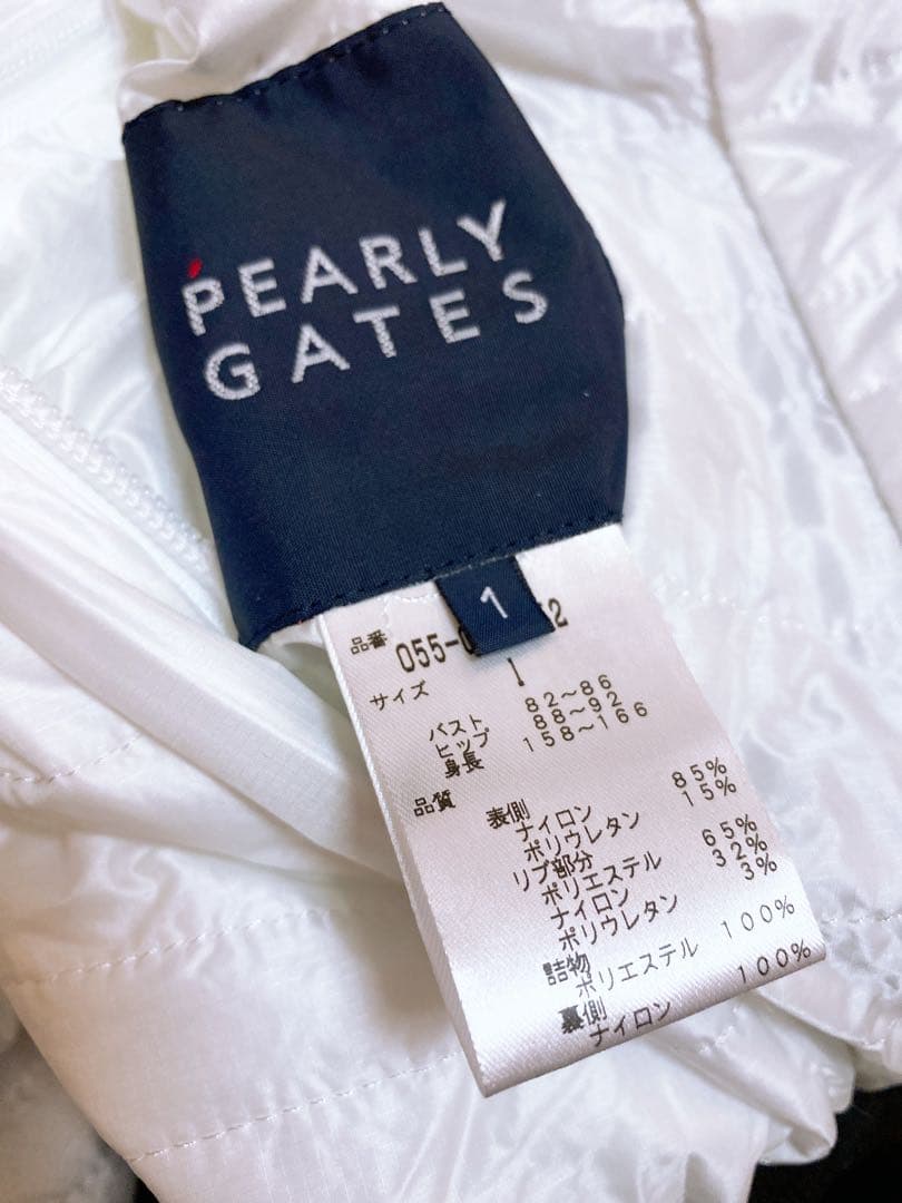 新品♡ パーリーゲイツ リバーシブル ベスト 4way 中綿 ダウン 総柄