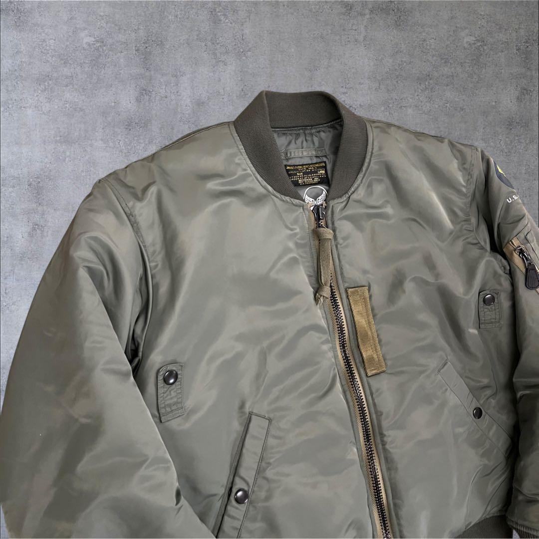 【c2】U.S.AIR FORCE MA-1 フライトジャケット BRONSON