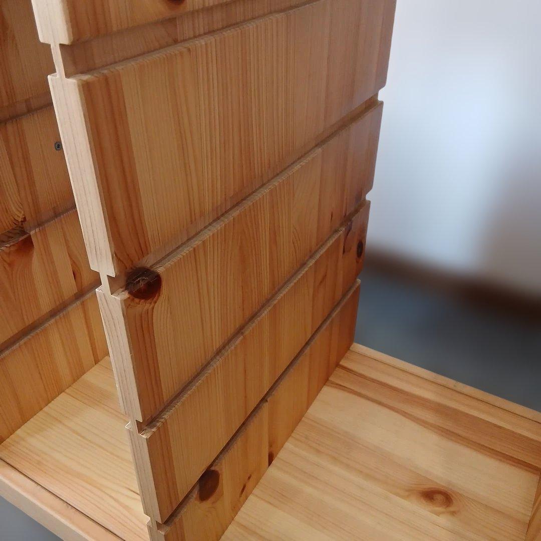 すずりんイケア トロファスト 収納棚　IKEA　階段　棚板1枚付き