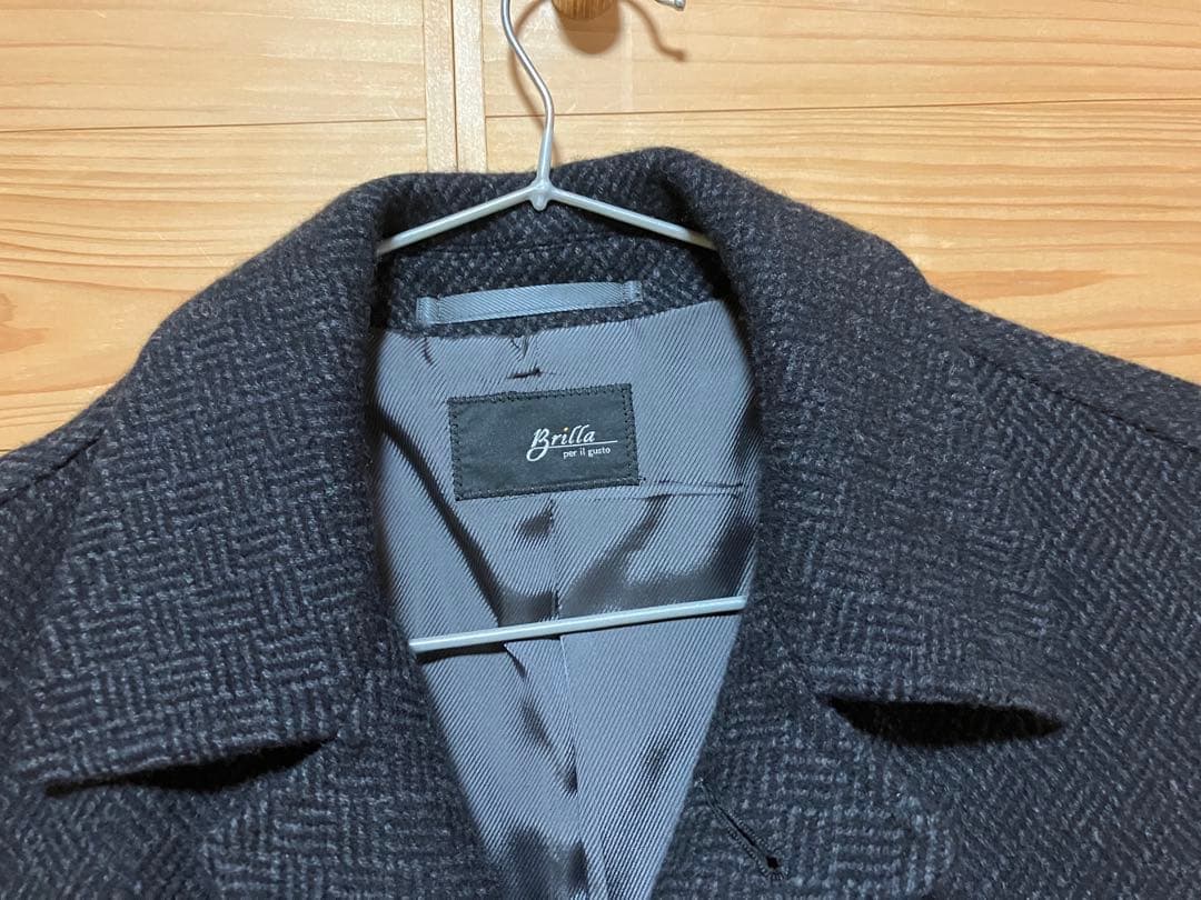 試着のみ Brilla per il gust ラグランスリーブ コート