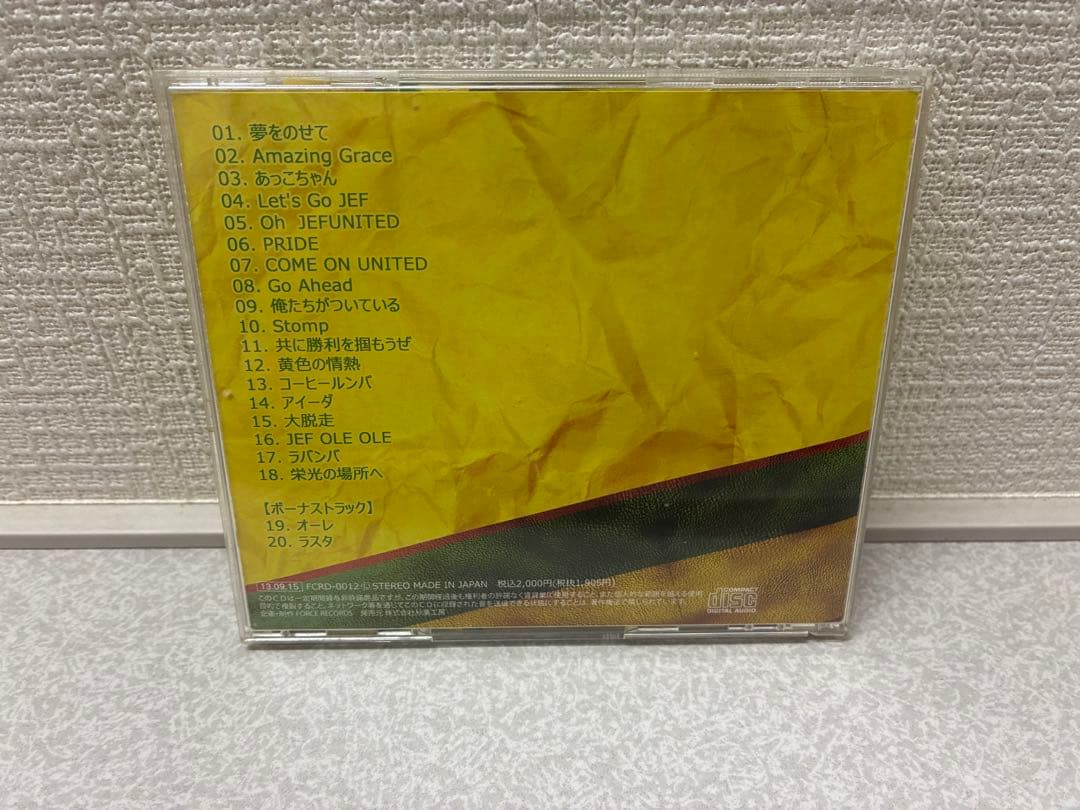 ジェフユナイテッド千葉　ジェフ千葉　黄色の情熱 CD