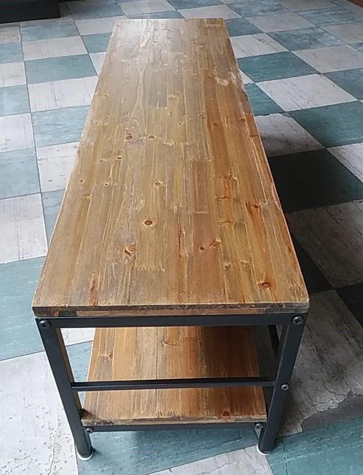 ■アイアン ビンテージ テレビボード / ローボード 引取り歓迎! 置き配要相談