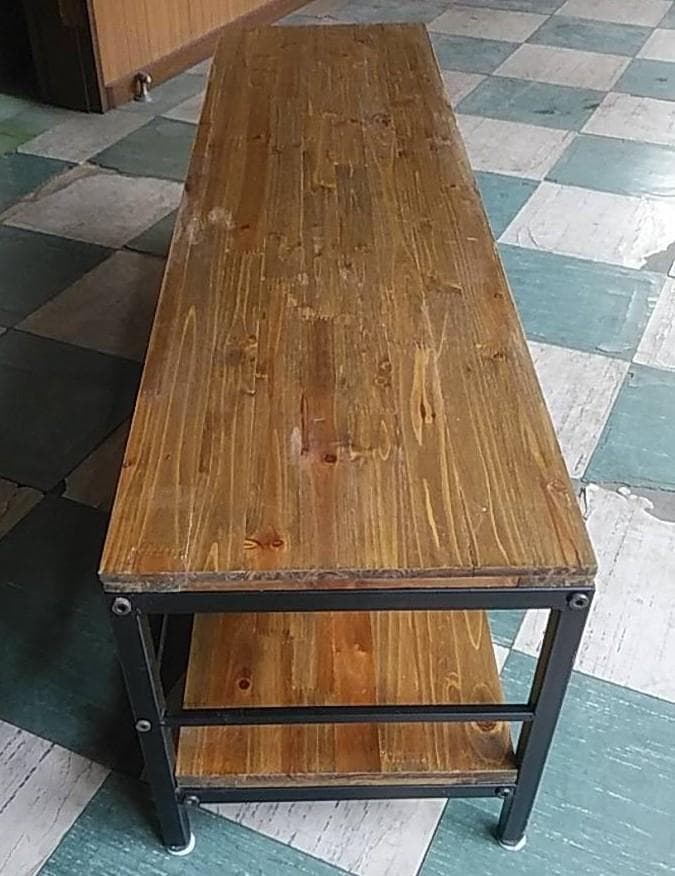 ■アイアン ビンテージ テレビボード / ローボード 引取り歓迎! 置き配要相談