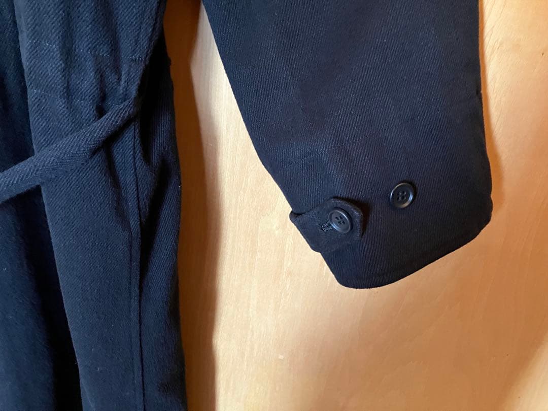 Y's for men ロングコート ブラック　フード