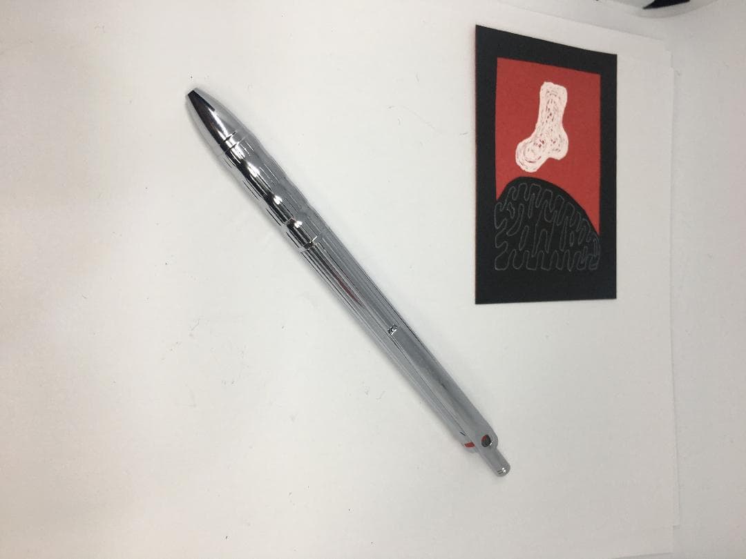 貴重な廃番！ロットリング エグゼクティブ クマルチペン/銀/