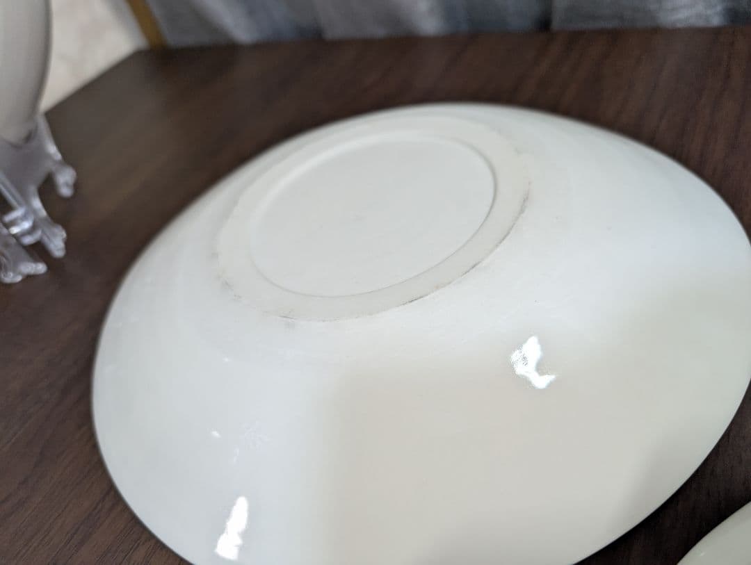 陶あん　陶葊　京焼　清水焼　盛り皿　紫陽花　水仙　かすみ草　蘭　桜　６枚セット