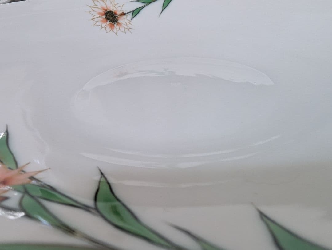 陶あん　陶葊　京焼　清水焼　盛り皿　紫陽花　水仙　かすみ草　蘭　桜　６枚セット