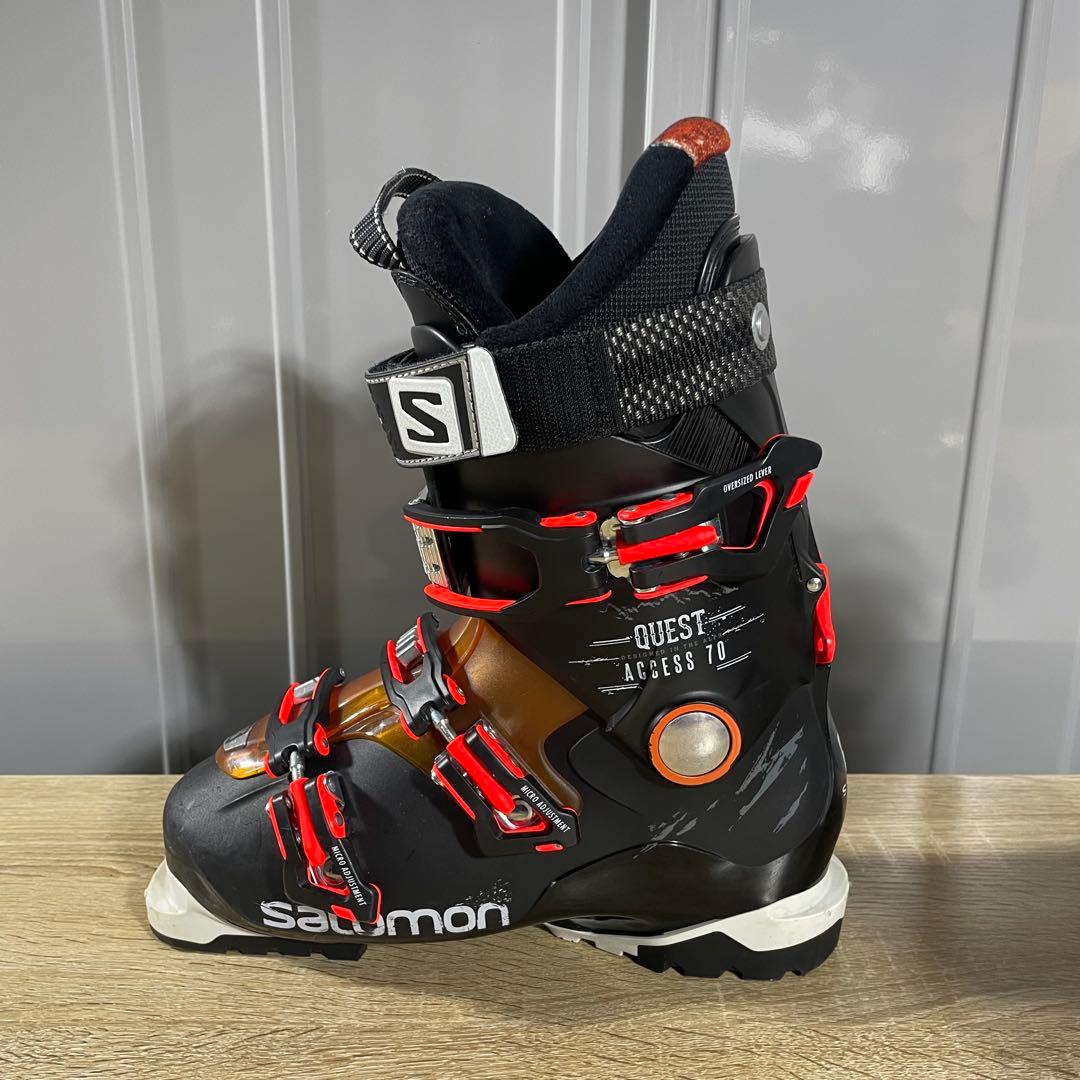 SALOMON160cm 25/25.5cmストック115cm スキーフルセット