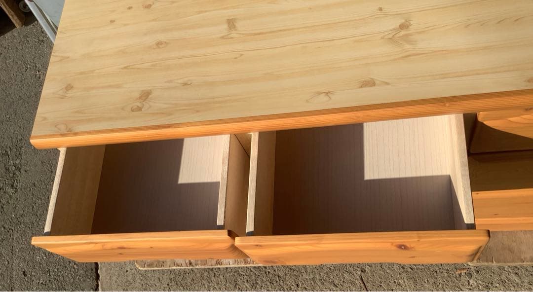 木製3段チェスト クリミール 8杯 アイクラフト