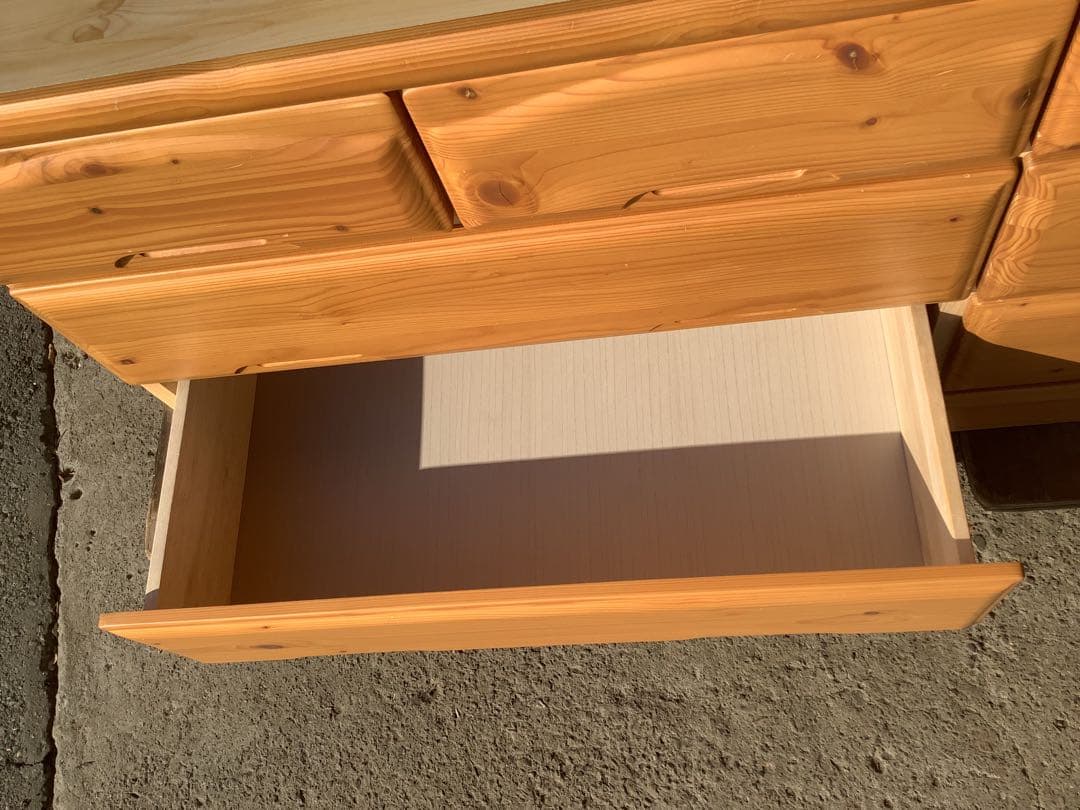 木製3段チェスト クリミール 8杯 アイクラフト