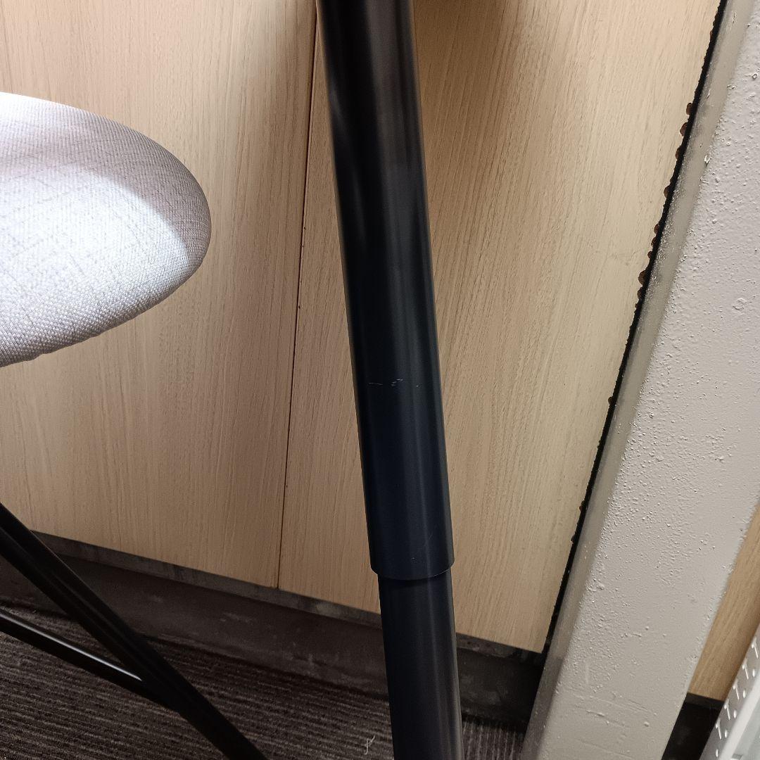 オカムラ　ピルエット　昇降　回転　スツール　スイング脚　グレー　ブラック脚