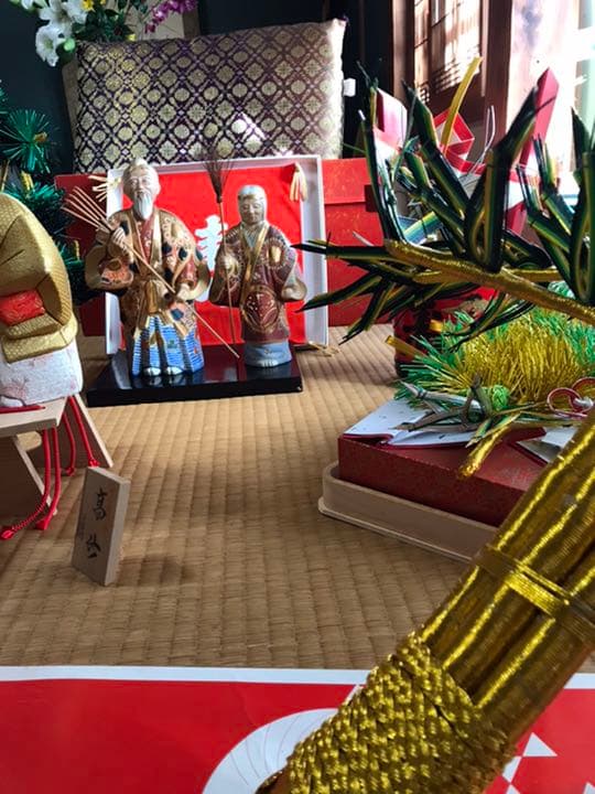 結納品。翁と媼セット