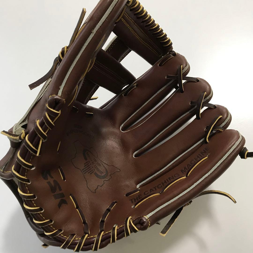 SSK エスエスケイ　一般軟式野球用グローブ　右投げ　ヴィンテージ