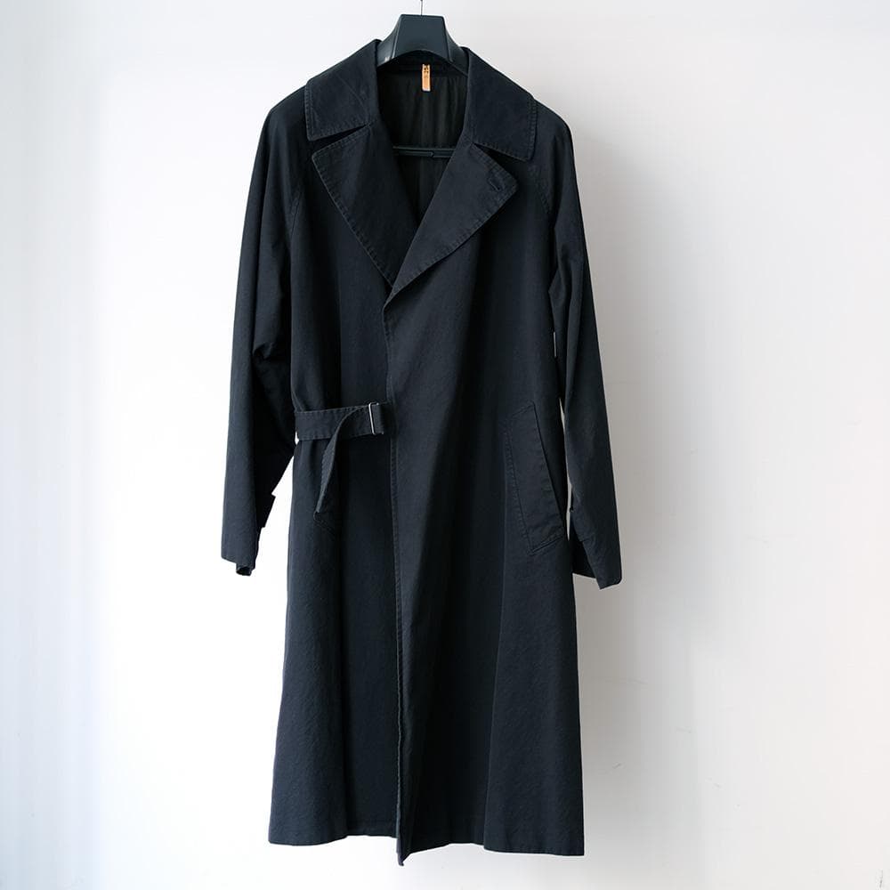 COMOLI 22SS ウォッシュドタイロッケンコート サイズ2