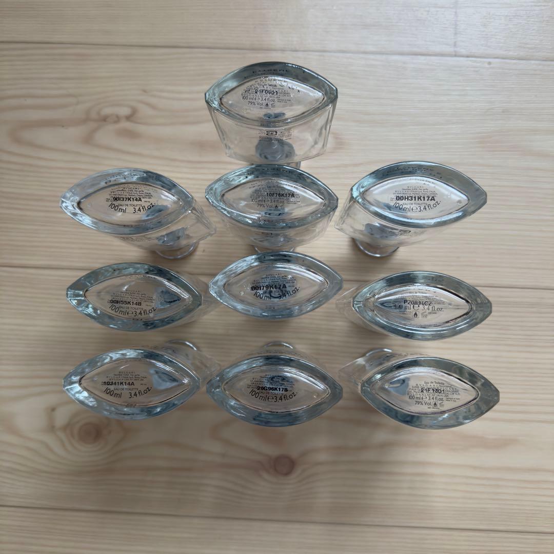 ブルガリ プールオム エクストレーム 100ml 空瓶 10個 BVLGARI