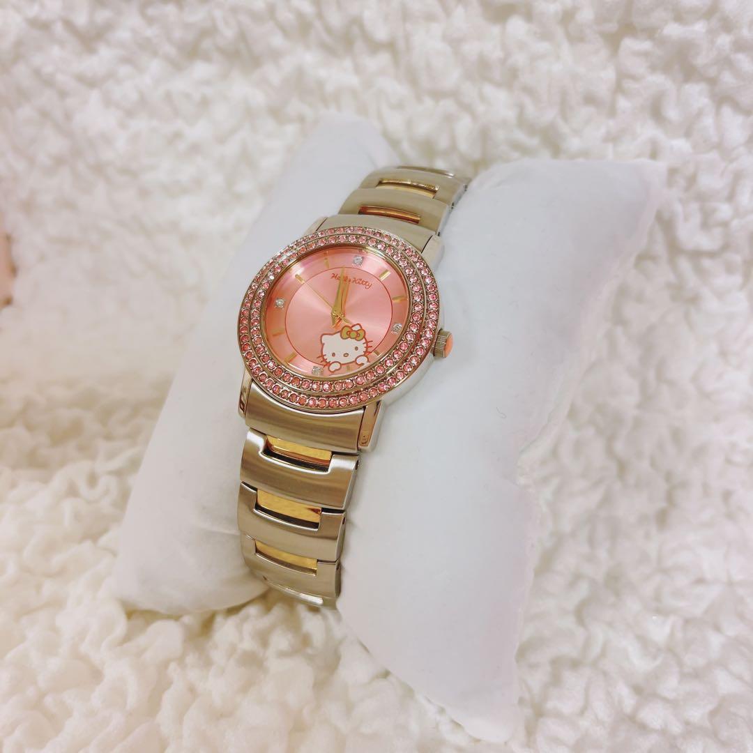 Iku様　ハローキティ　キティちゃん　サンリオ　腕時計　ネックレス　スワロフスキ