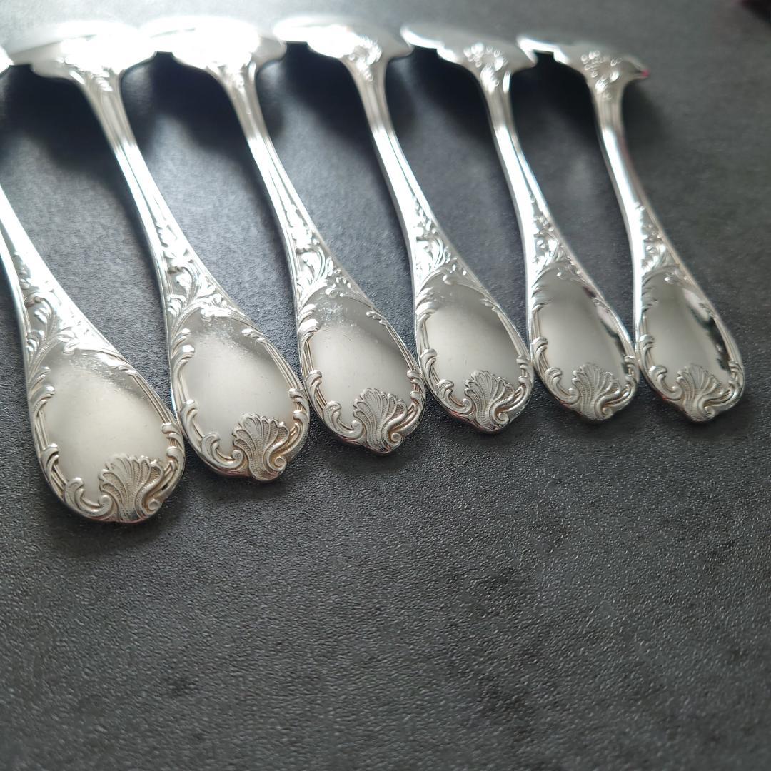 希少 クリストフル マルリー ソーススプーン 6点