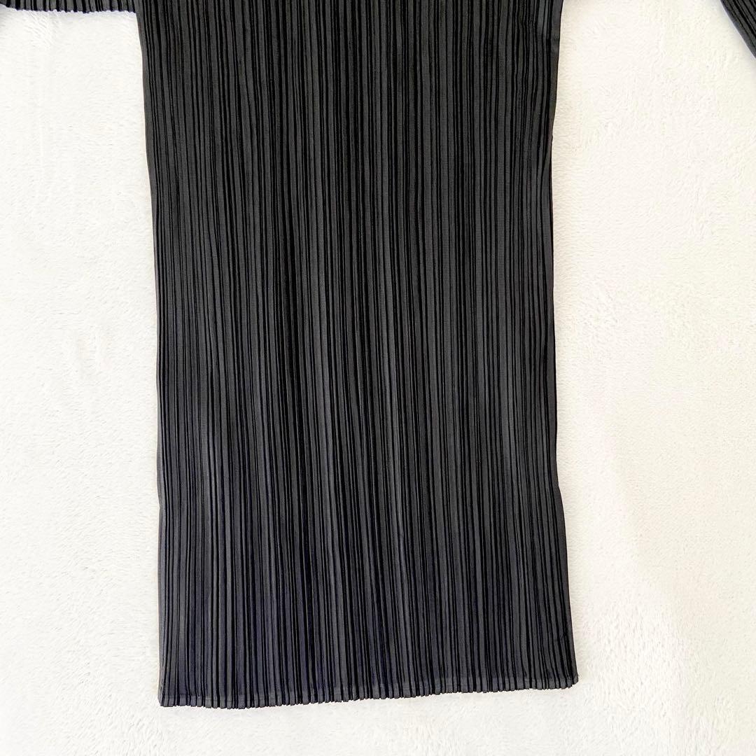 未使用タグ付き　PLEATS PLEASE イッセイミヤケ　タートルネック
