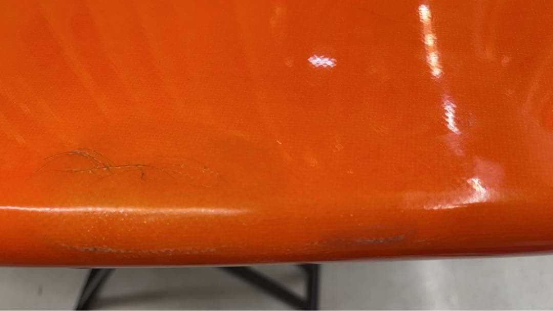 け*う様 クリーム色とオレンジのショートボードドロップアウトお宝貴重品ビンテージ