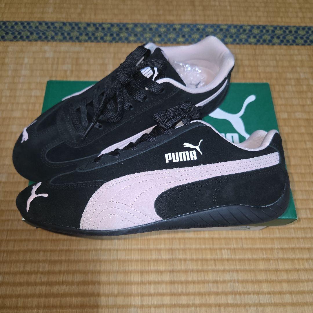 PUMA スピードキャット BLACK PINK