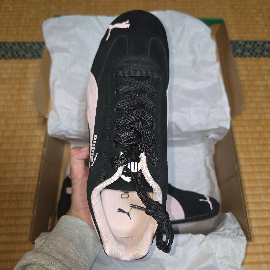 PUMA スピードキャット BLACK PINK