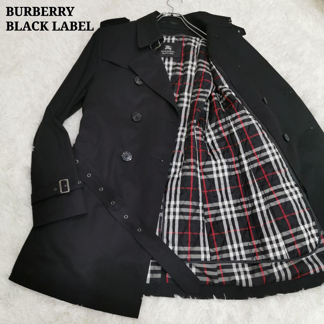 希少 極美品 未使用級 バーバリーブラックレーベル トレンチコート Mサイズ