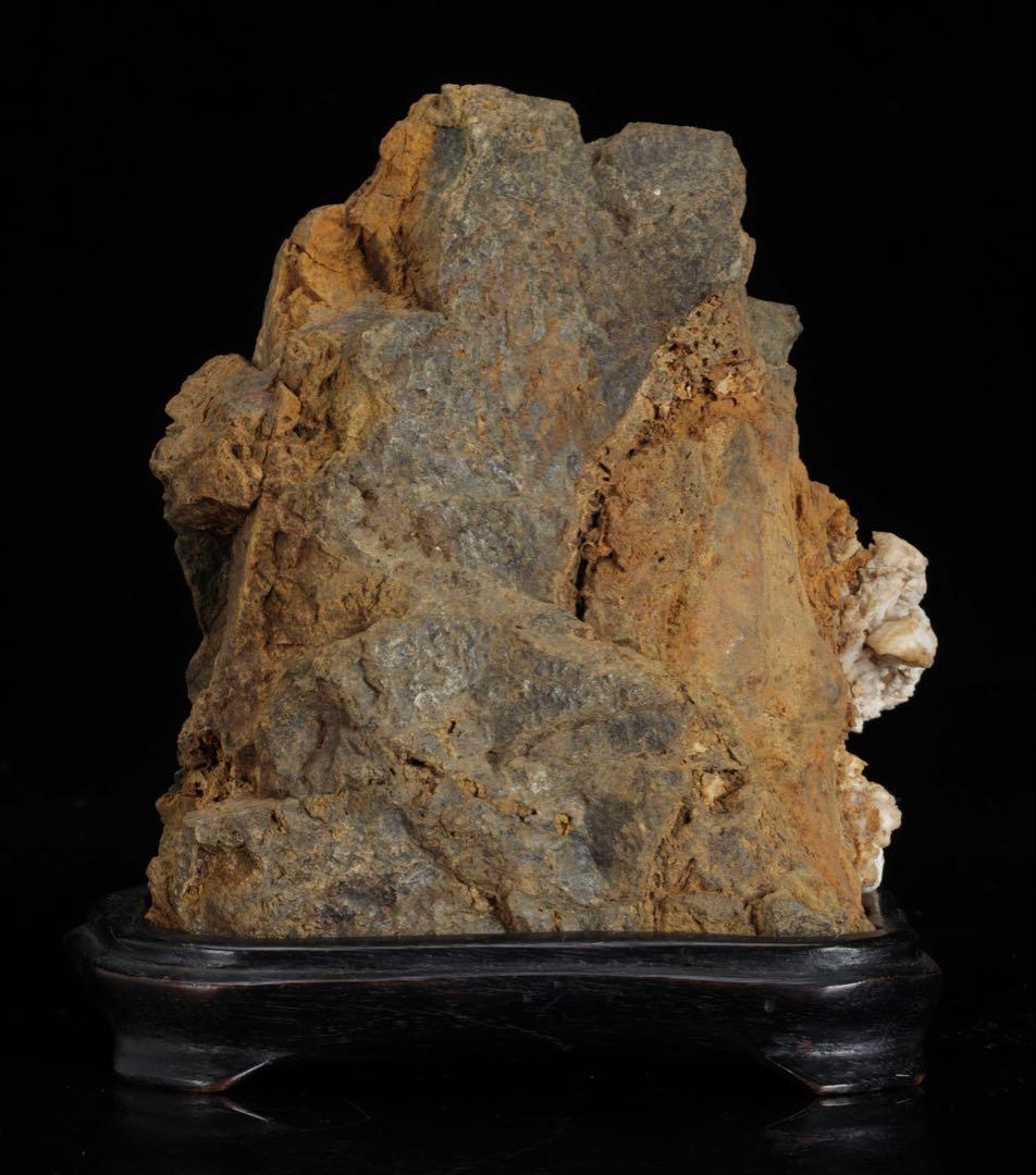 は*よ様 根尾川 菊花石 白菊 紋石 台座 共箱付 1.2kg 鑑賞石 原石 盆