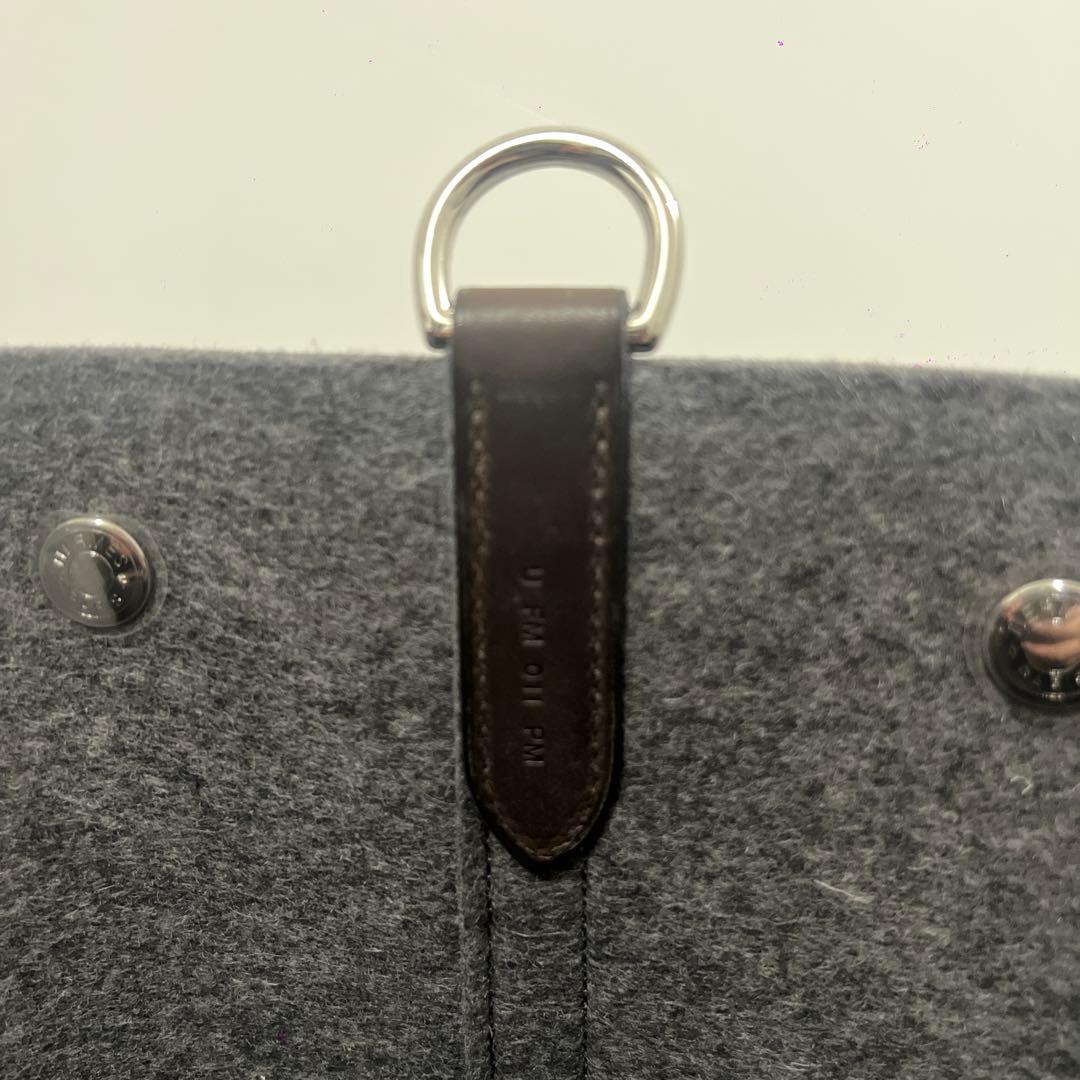 HERMÈS グレー トートバッグ