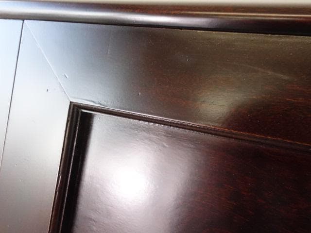 松本民芸家具　座ビューロー　ライティング　引手　座机　 再塗装済　ＵＳＥＤ