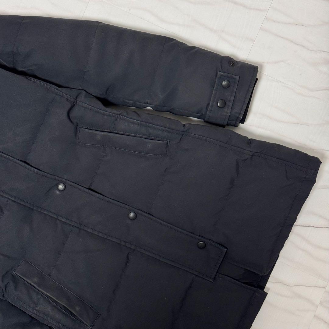 カナダグース マッケンジーパーカ ダウンコート 紺色 M相当 サザビー Aライン