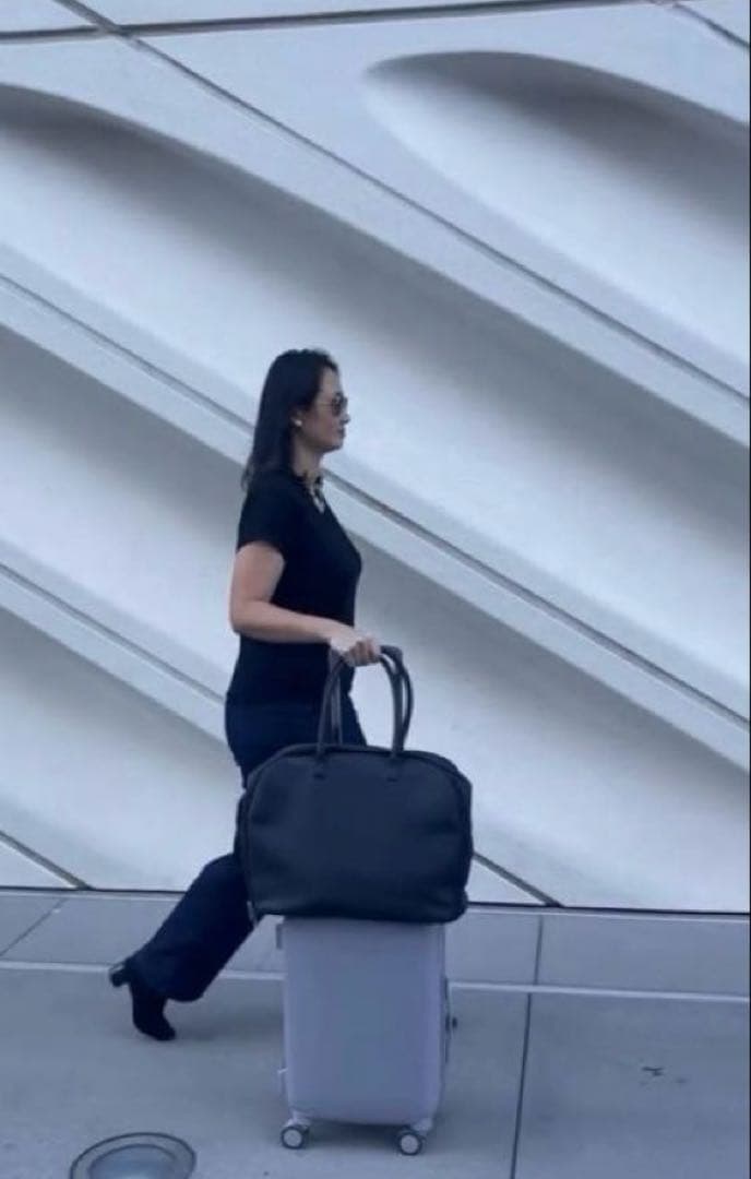 Aww ボストンバッグ サボテンヴィーガンレザー ブラック 30L