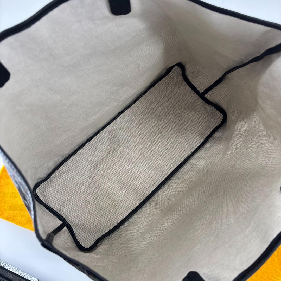 超極美品 ゴヤール サンルイPM トートバッグ ハンドバッグ ブラック メンズ