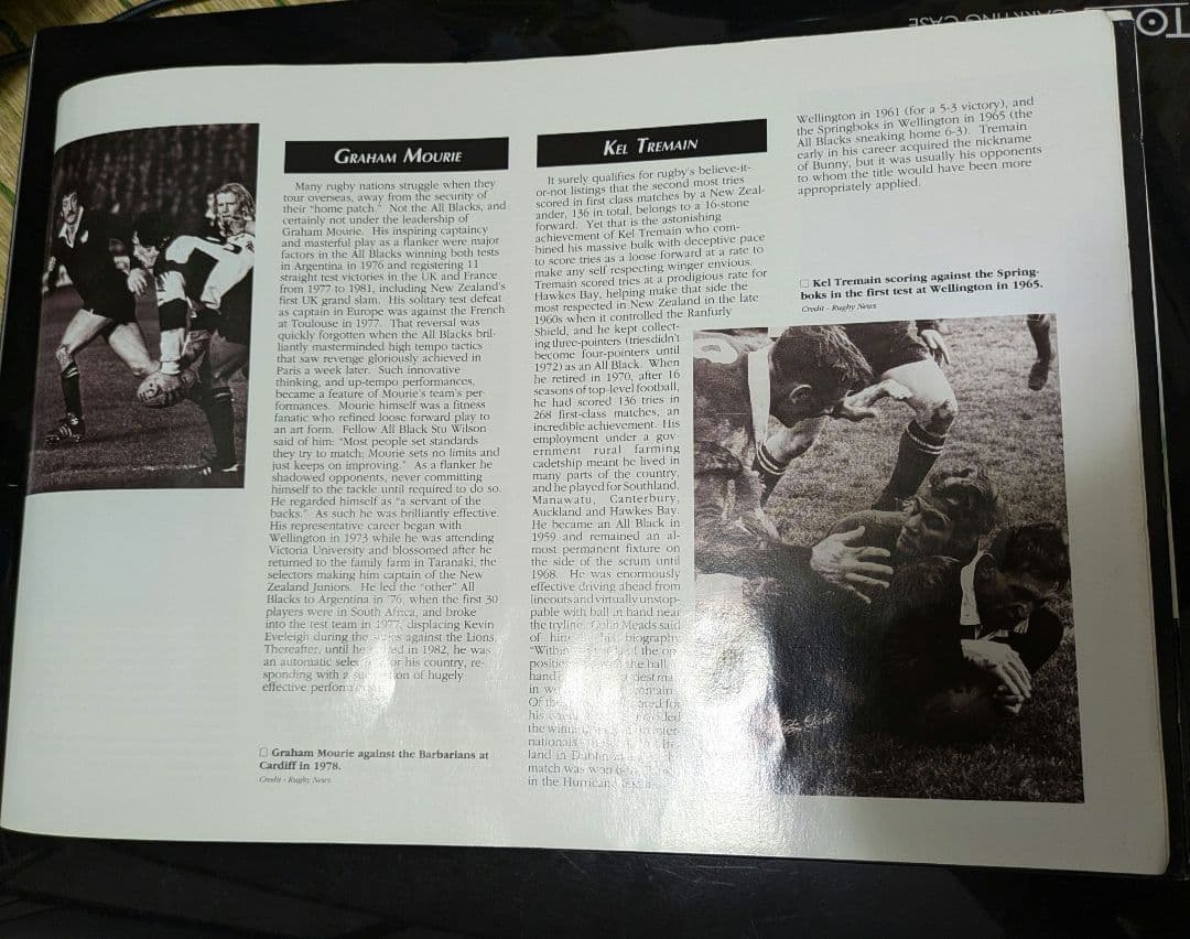 オールブラックス　歴代キャプテン　記念メダル