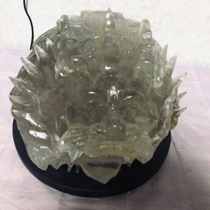 超超特大 クリスタル ガーデン 龍亀