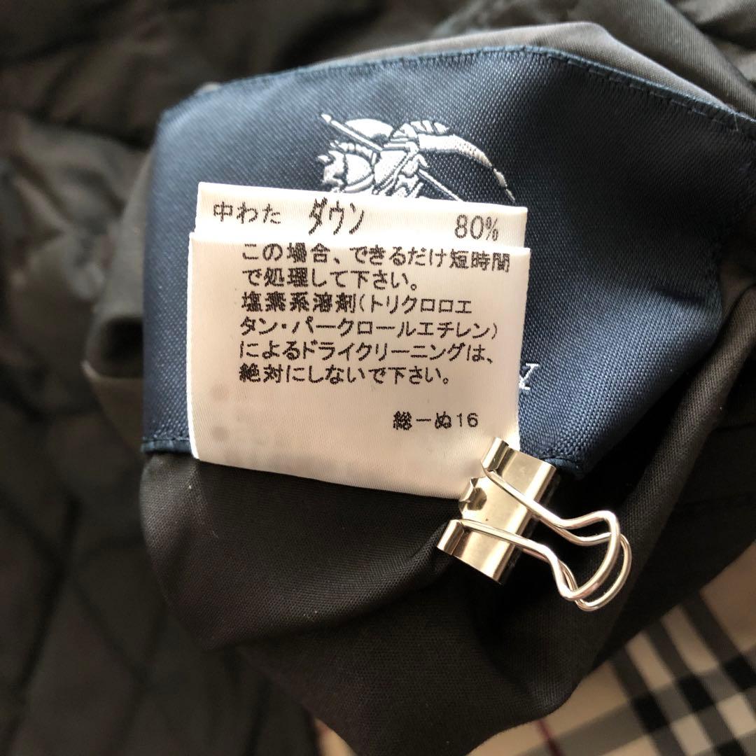 BURBERRY LONDON バーバリーロンドン ダウンベスト ブラック