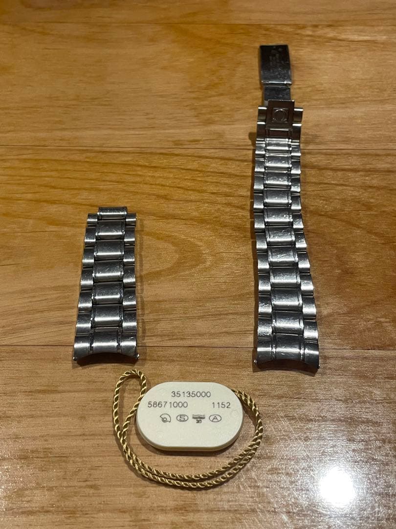 オメガ　純正コマ　3513.50　スピードマスター　純正タグ付き