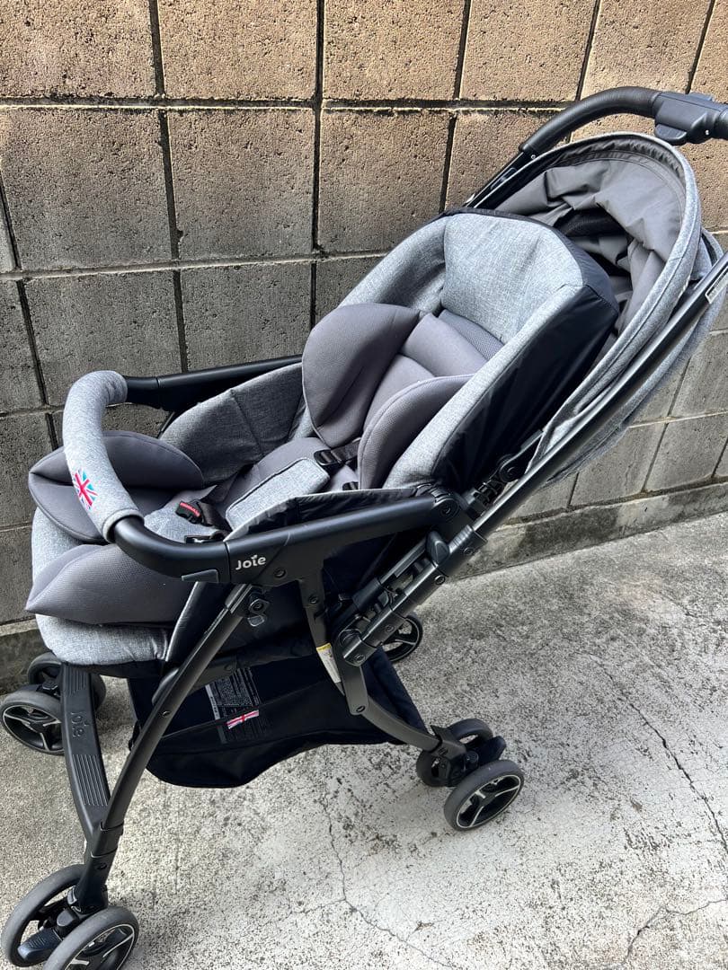 Joie ベビーカー スマバギ4WD グレー