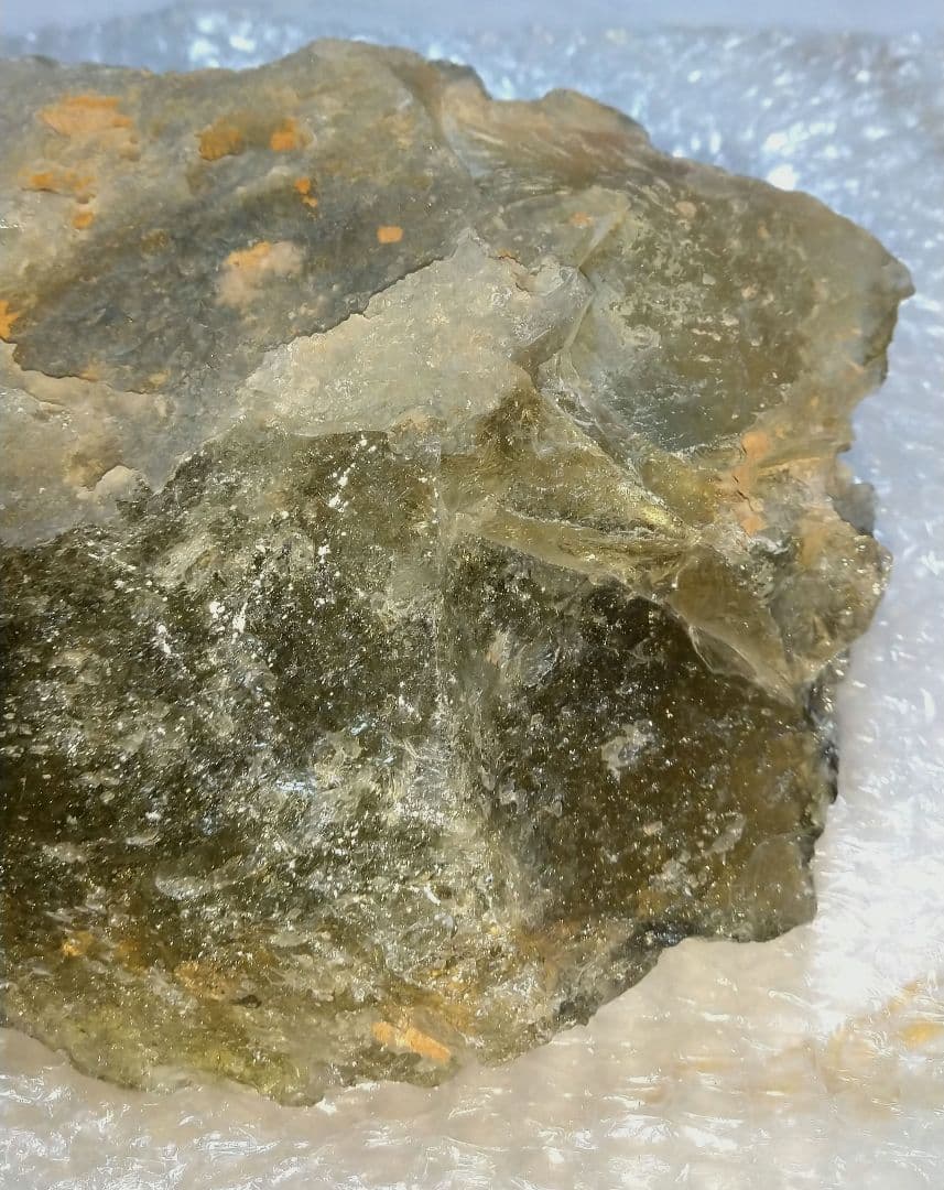 【博物館級】リビアングラス原石　クラスター　約３ｋｇ　超希少　ガラス　隕石